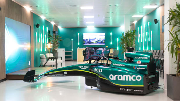 Aston Martin & Memento Exclusives Launch F1 Simulators